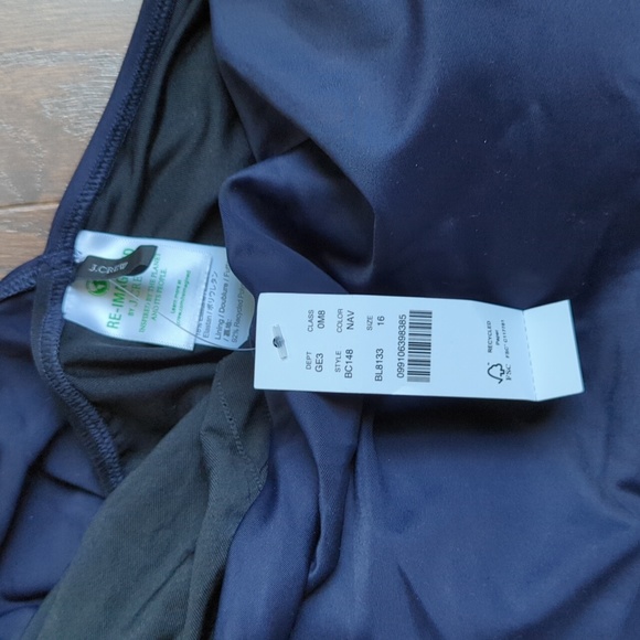 J Crew 1 Shoulder Swinsuit - Picture 2 of 4